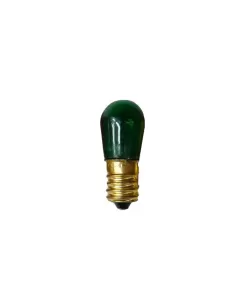 Bombilla Tecnid 146c c 5w 14v e14 verde cerámica